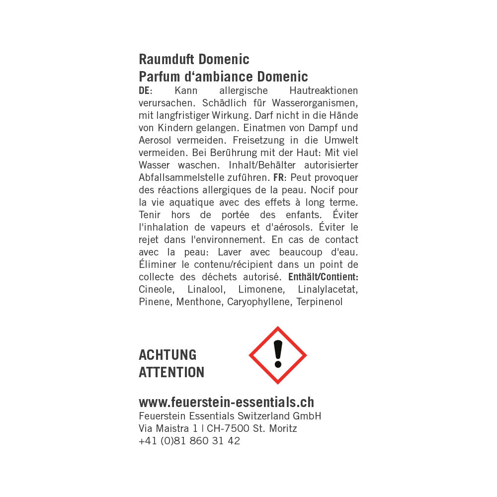 Raumspray Domenic 100ml
