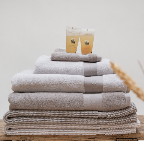 Organic terry towels SAOSEO - bath towel 70cm x 140cm